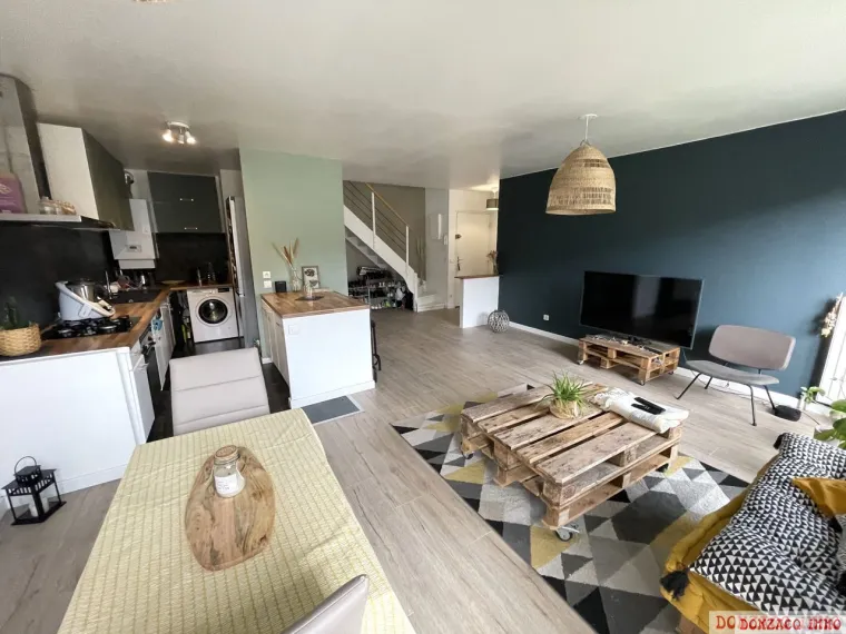 Biarritz Lahouze - Joli duplex de 103 m² au sol, pièce de vie de 30 m² + 3 chs + bureau + parking