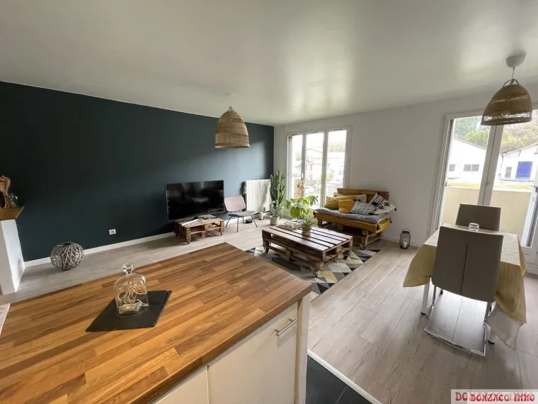 Biarritz Lahouze - Joli duplex de 103 m² au sol, pièce de vie de 30 m² + 3 chs + bureau + parking