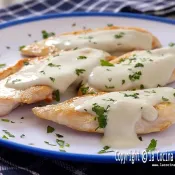 Pollo con queso