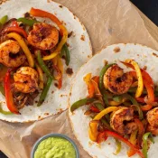 Fajitas de Camarone